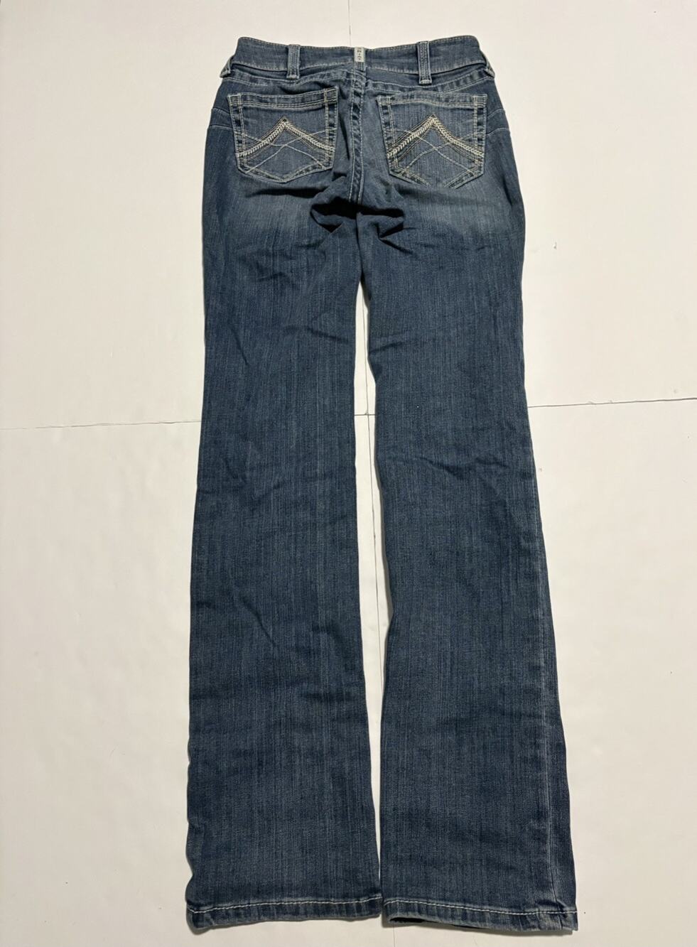 Ariat REAL Women’s Jeans 25L Bootcut Blue Denim Western Long